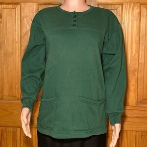 NWOT Vintage Anthony Richards Fleece Top Size L